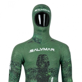 Salvimar サルビマー 7mm 2ピース ダイビング ウェットスーツ NEBULA GREEN